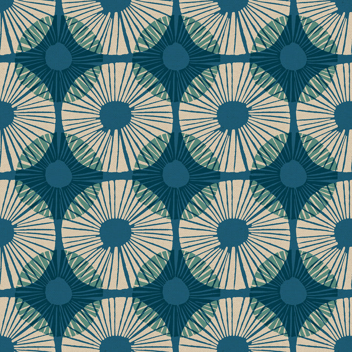 Ruby Star Society Reimagined Landscapes - Blue Bursts on Canvas (RS605319L)