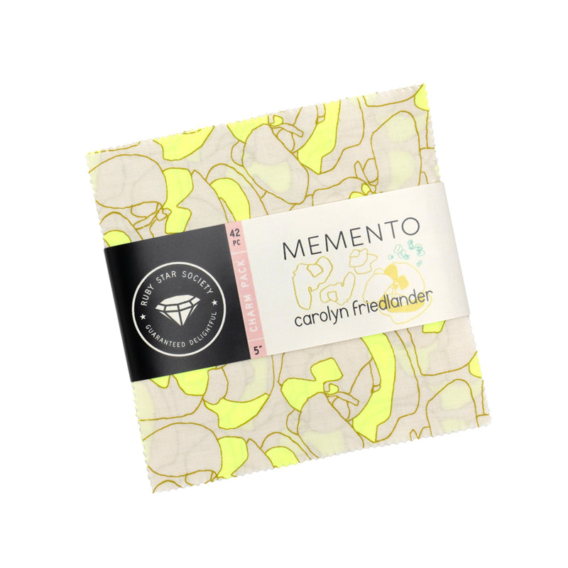 5" Cotton Fabric Charm Pack - Carolyn Friedlander Memento