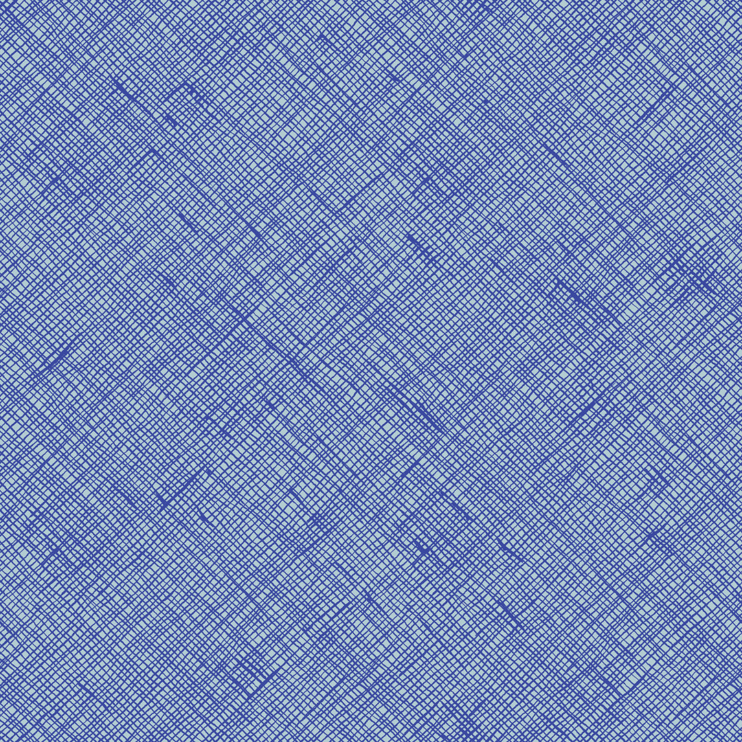 Carolyn Friedlander for RSS MEMENTO - Cross Hatch in Blue (RS800716)