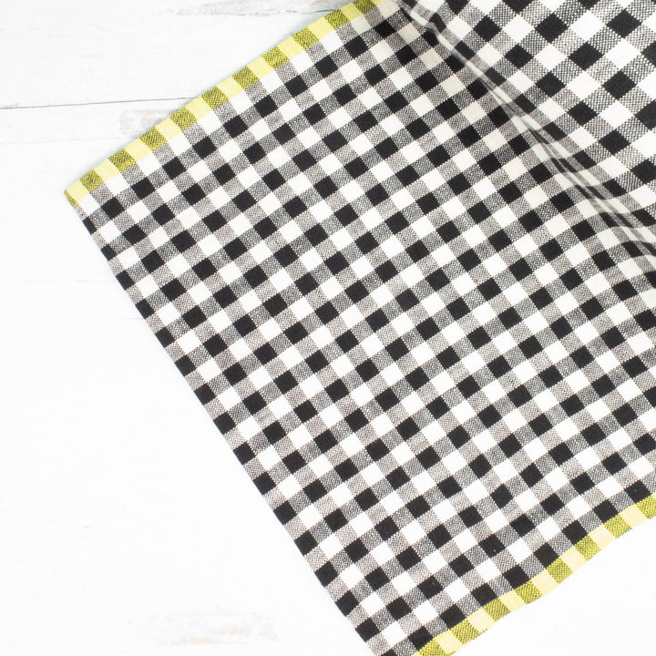 16 inch Cotton Toweling - RSS Sunshine Black Neon (RS4143 12)