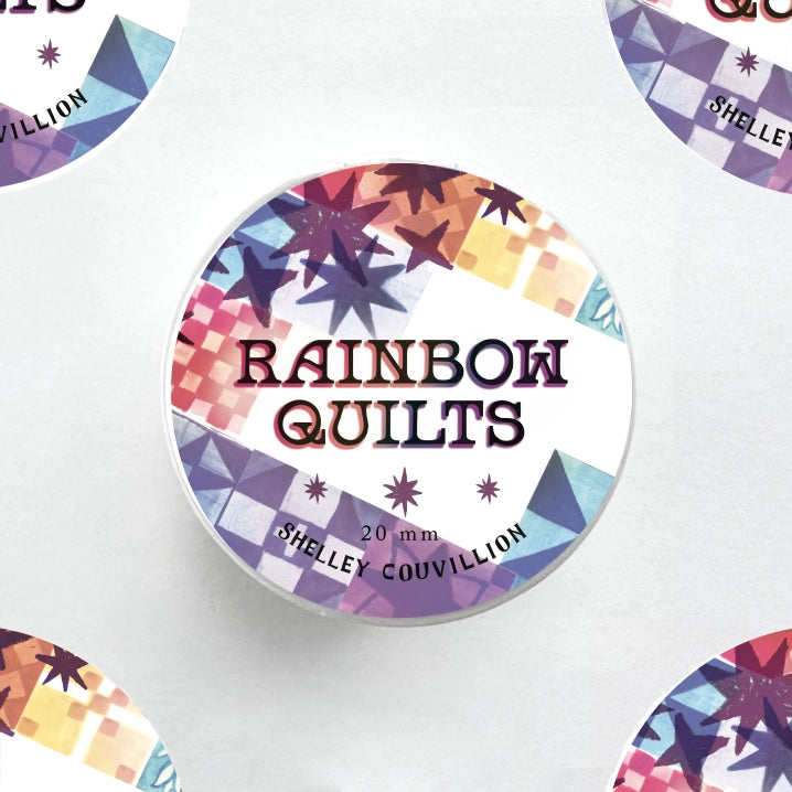 Rainbow Quilt Washi Tape