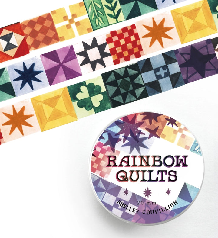 Rainbow Quilt Washi Tape