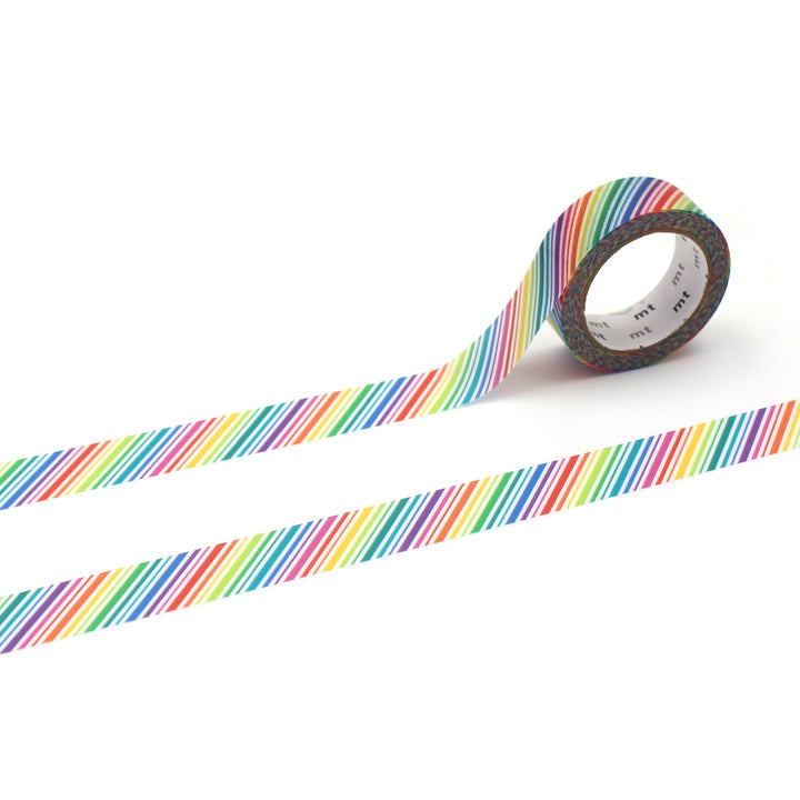 Japanese Washi Tape - Rainbow Stripe