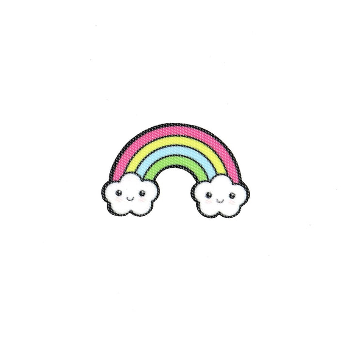 Happy Rainbow Mini Iron-on Patch