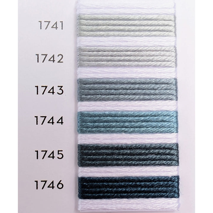 Soie d'Alger Silk Embroidery Thread - Blue Cyan