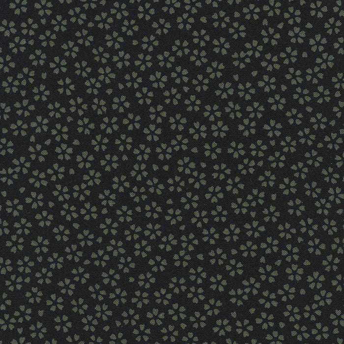 Sevenberry Kasuri : Cherry Blossoms Ink Blue (SK22D114)
