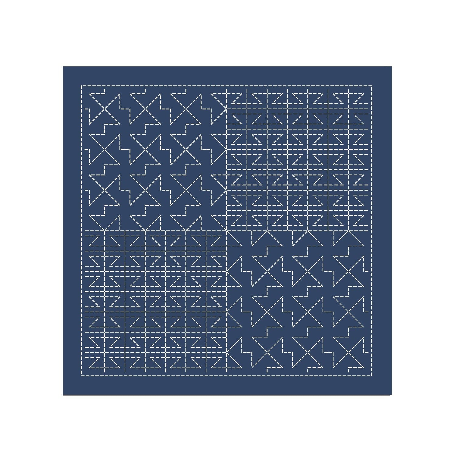 sankichiページ Traditional Sashiko Sampler - Yamaji (#H1122/2122) – Snuggly Monkey