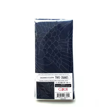 Two Cranes Sashiko Sampler