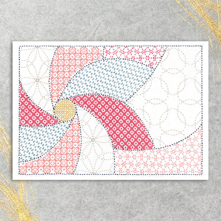 Sashiko Placemat Sampler - Hanamari (L-1010)