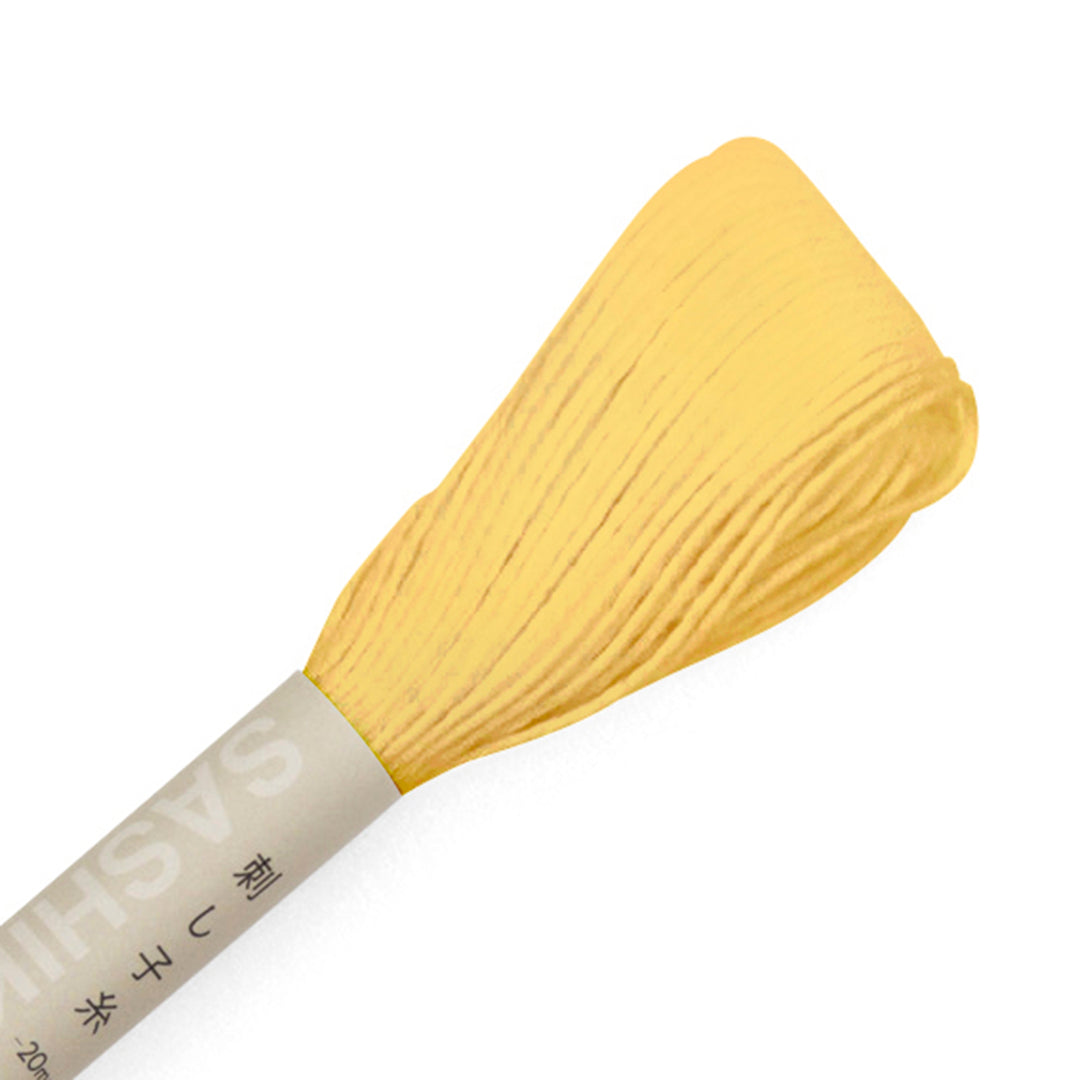 20m Skein Olympus Sashiko Thread - Bright Yellow (#33)