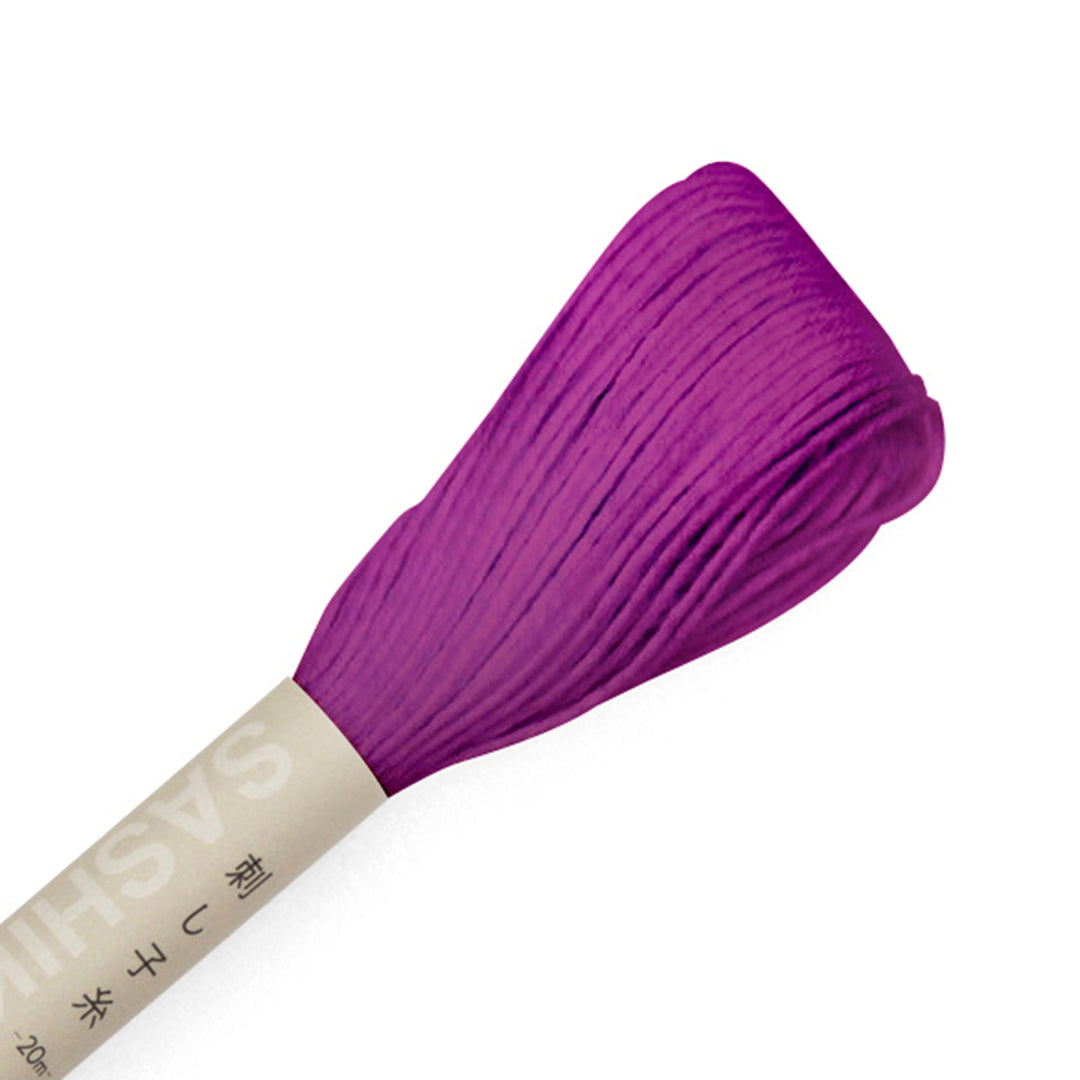 20m Skein Olympus Sashiko Thread - Bright Purple (#35)