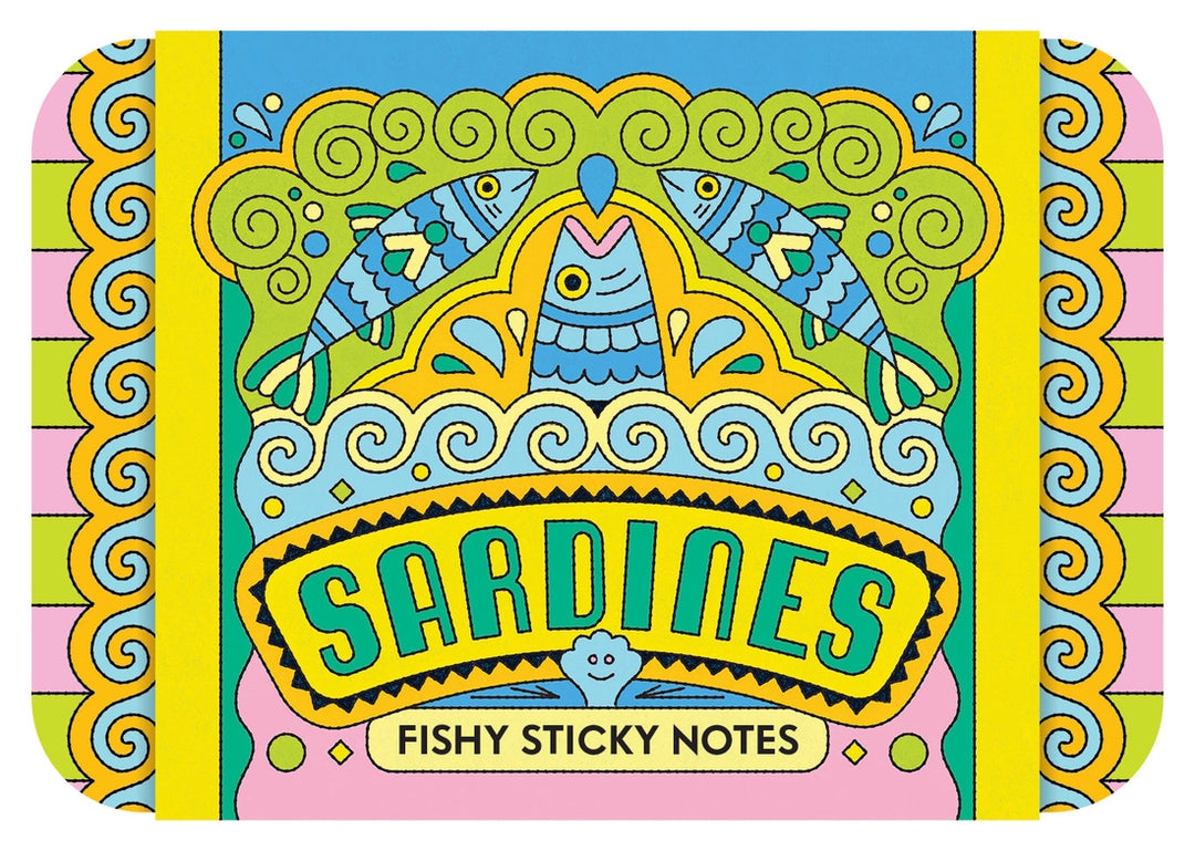 Sardines Fishy Sticky Notes