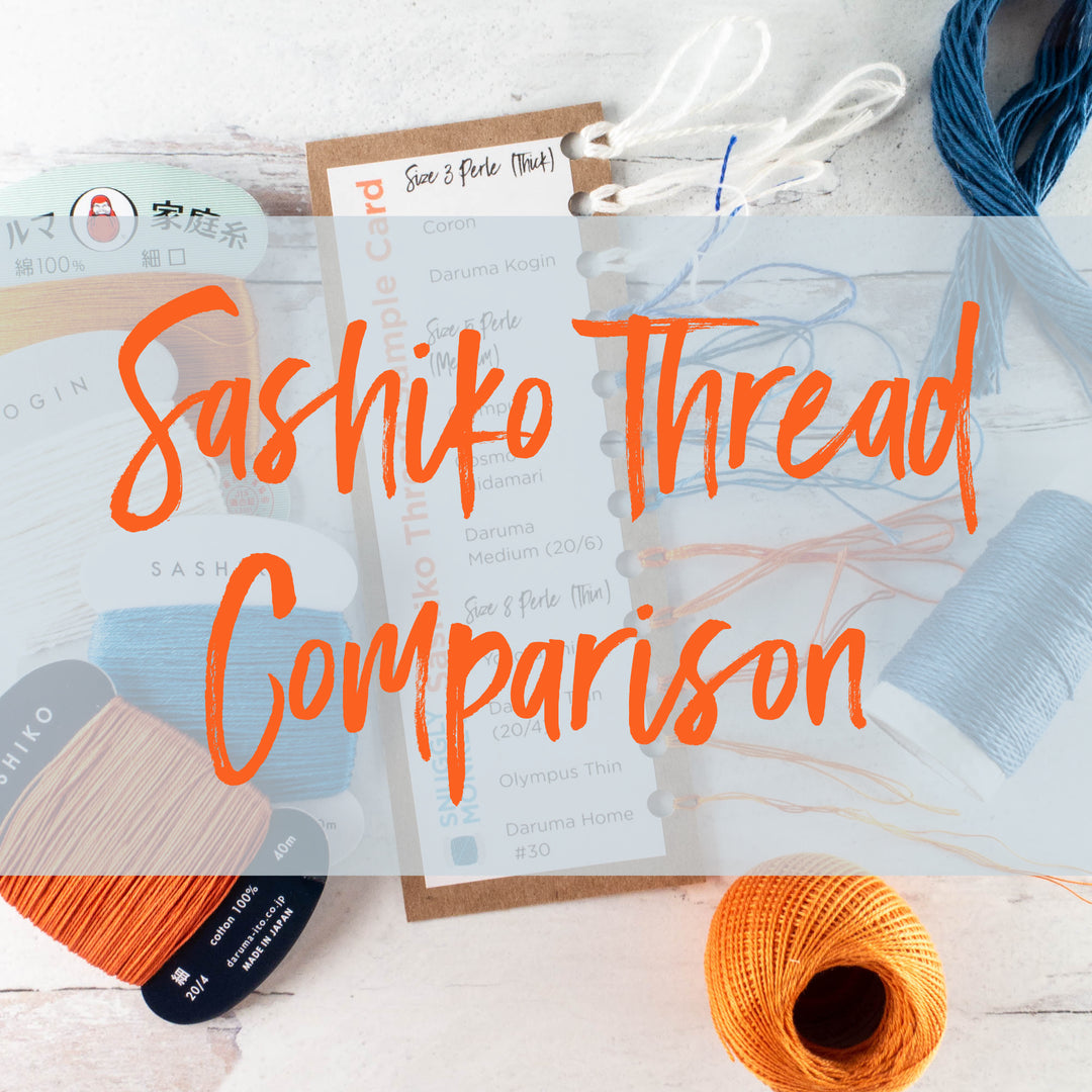 Sashiko Thread Comparison Guide – Snuggly Monkey