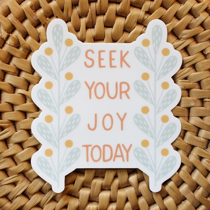 Seek Joy Vinyl Sticker