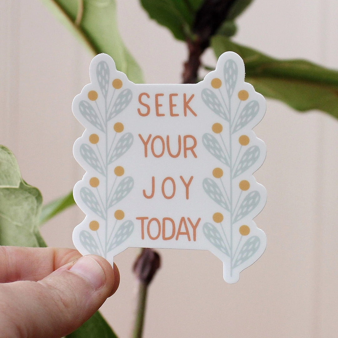 Seek Joy Vinyl Sticker