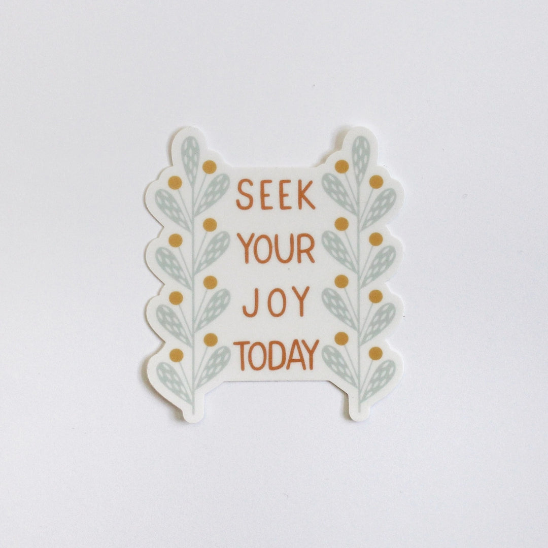 Seek Joy Vinyl Sticker