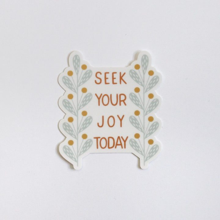 Seek Joy Vinyl Sticker