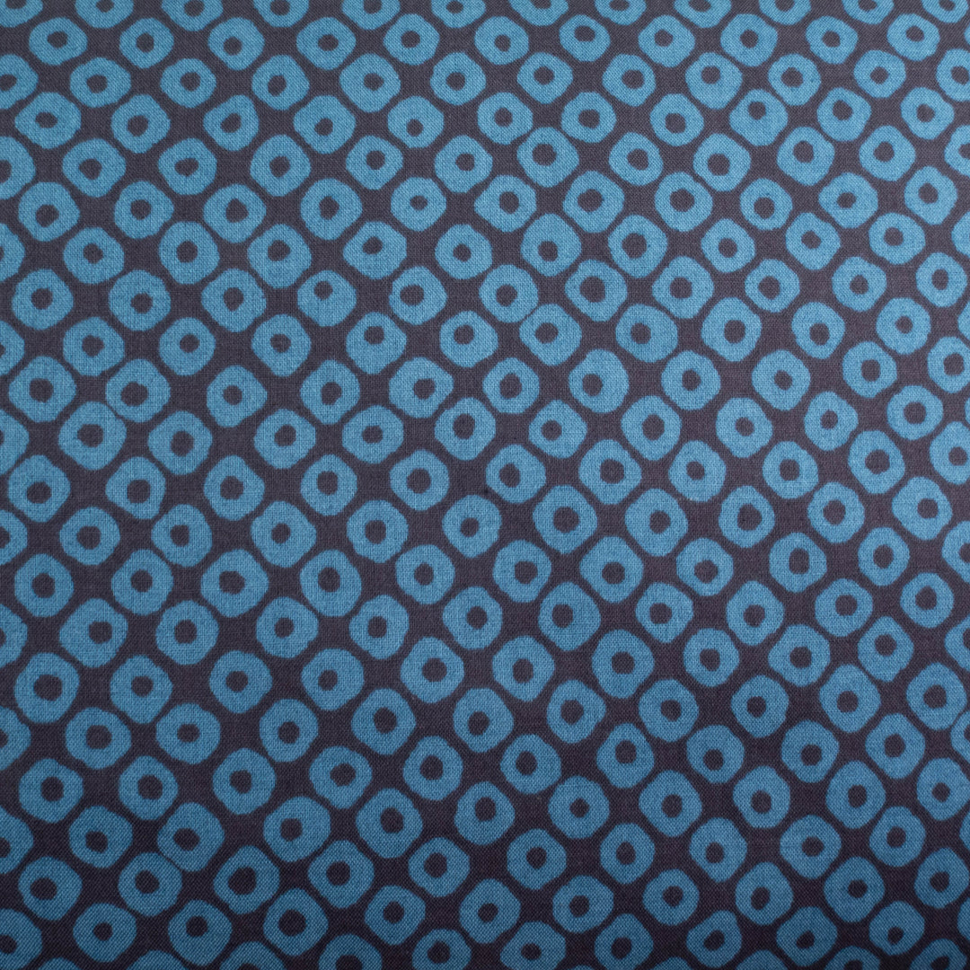 Sevenberry Japanese Cotton Fabric - Small Dots Navy on Indigo (SB611-D13)