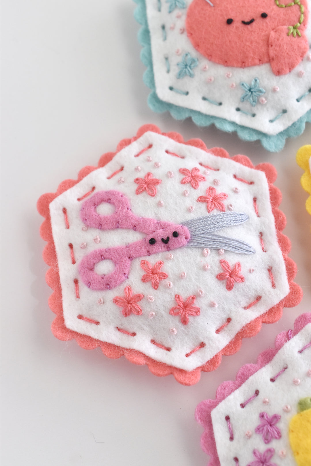 PDF Pattern - Sewing Bee Felt Ornament Sewing Pattern