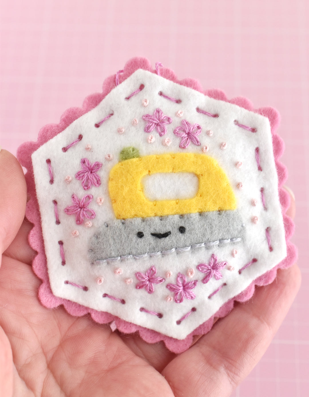 PDF Pattern - Sewing Bee Felt Ornament Sewing Pattern