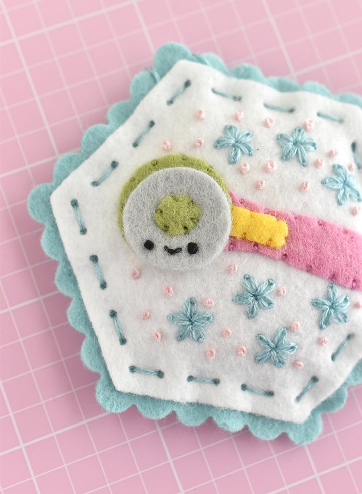 PDF Pattern - Sewing Bee Felt Ornament Sewing Pattern