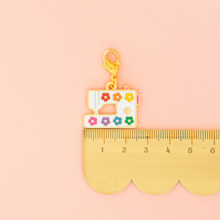 Sewing Machine Zipper Charm