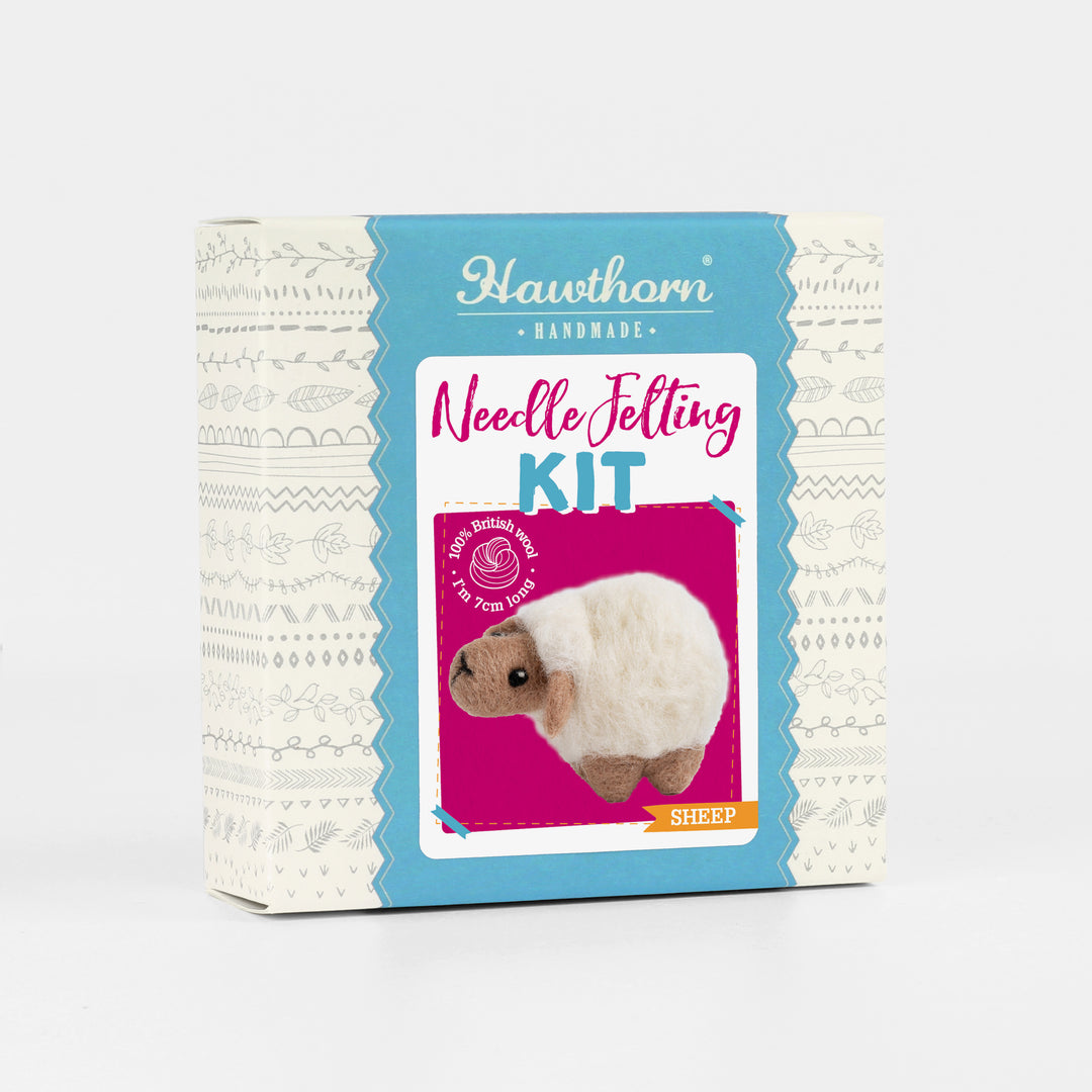 Sheep Mini Needle Felting Craft Kit