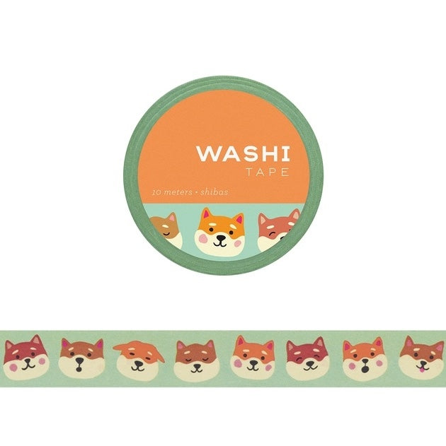 Shiba Inu Washi Tape