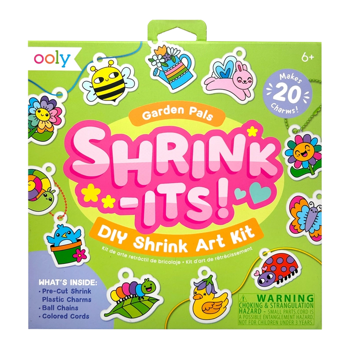 Shrink-Its! D.I.Y. Shrink Art Bracelets Kit - Garden Pals