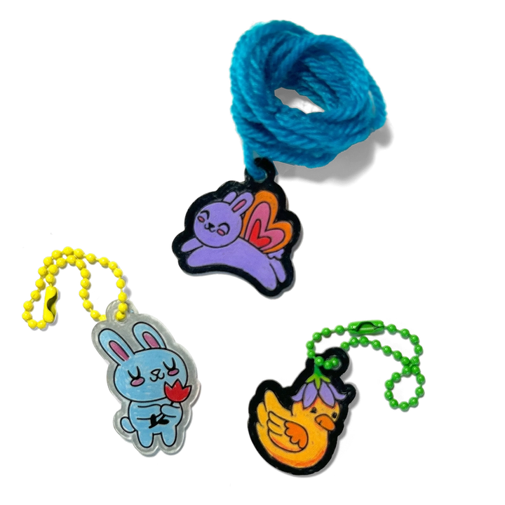 Shrink-Its! D.I.Y. Shrink Art Bracelets Kit - Garden Pals