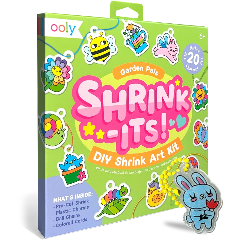 Shrink-Its! D.I.Y. Shrink Art Bracelets Kit - Garden Pals