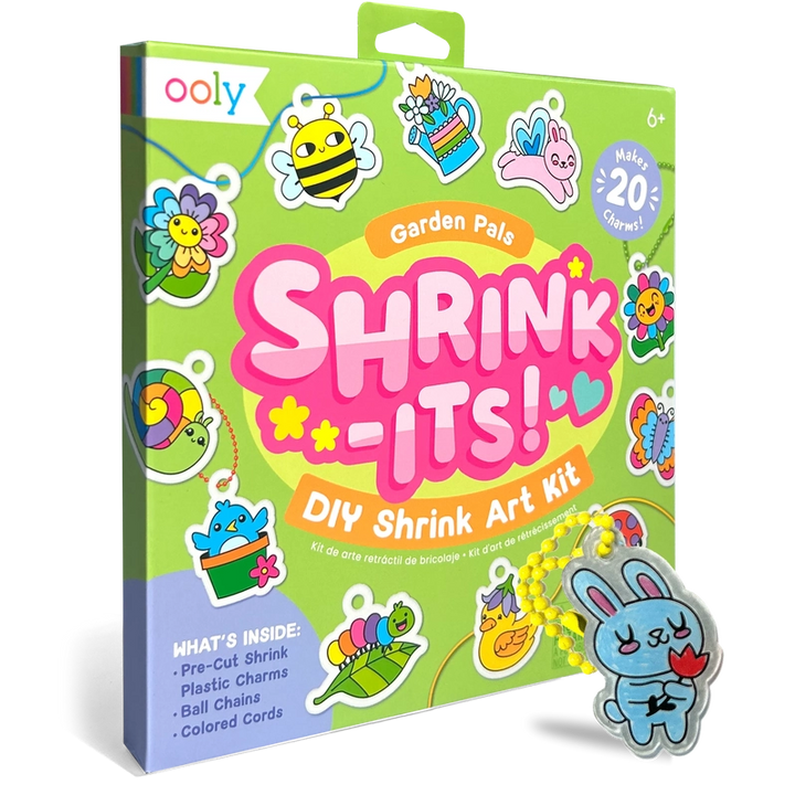 Shrink-Its! D.I.Y. Shrink Art Bracelets Kit - Garden Pals