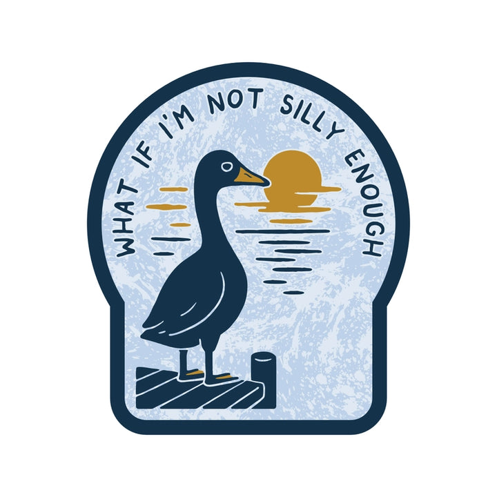 Silly Goose Vinyl Sticker