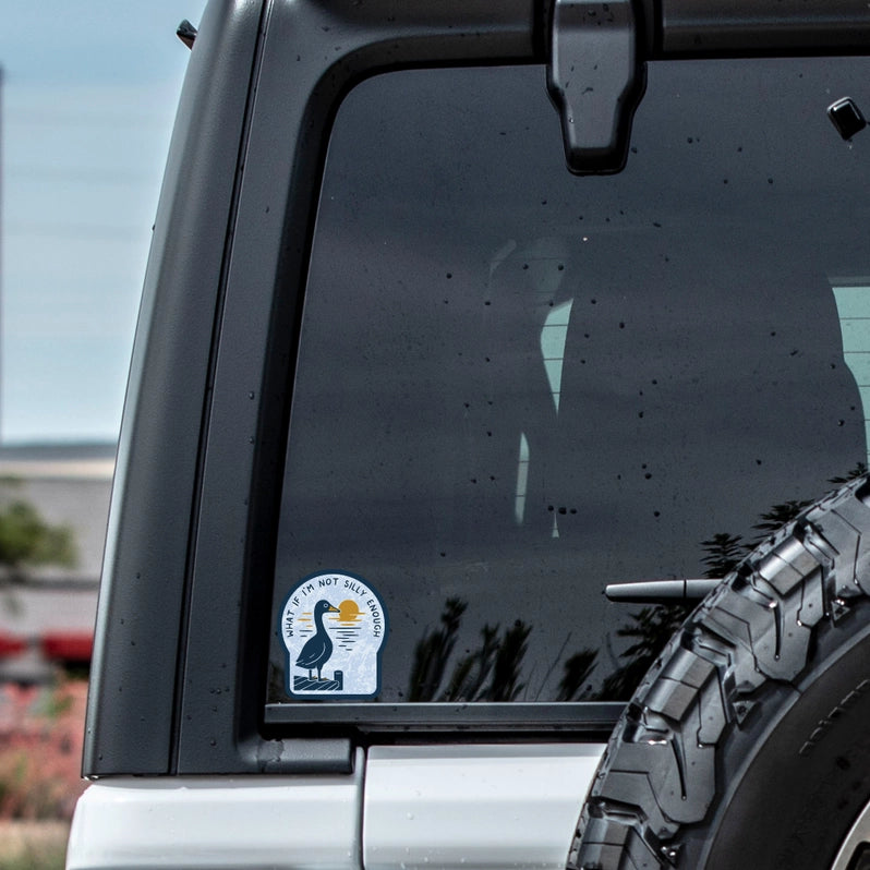Silly Goose Vinyl Sticker