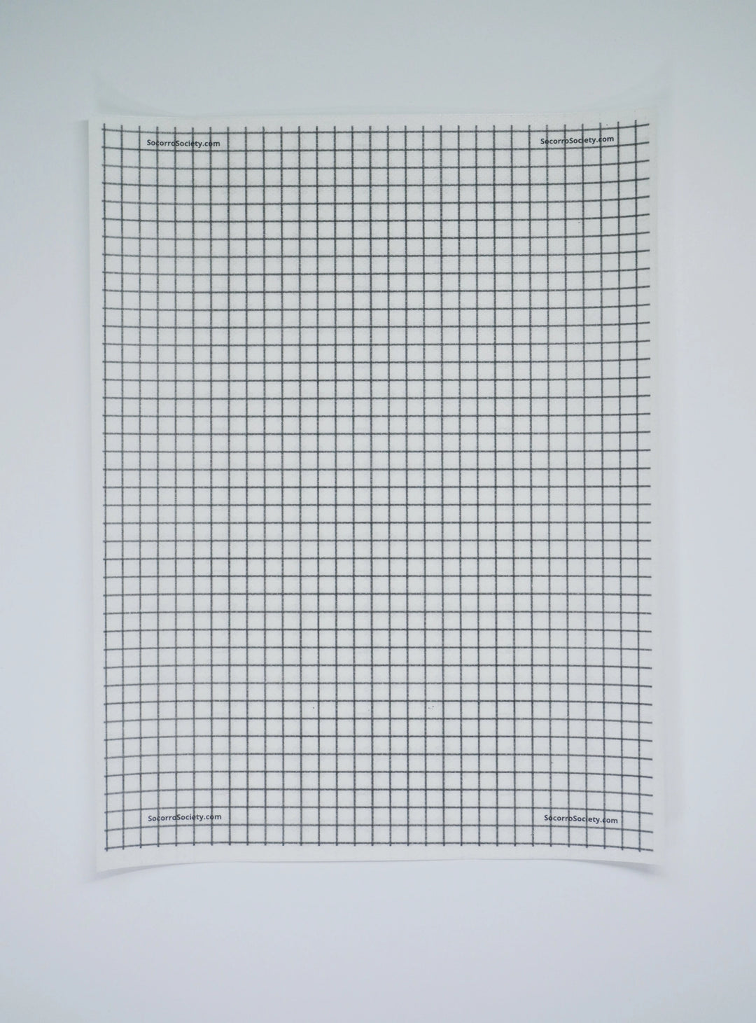 Stick & Stitch Sashiko Mending Patterns - Full Sheet ¼” Grid
