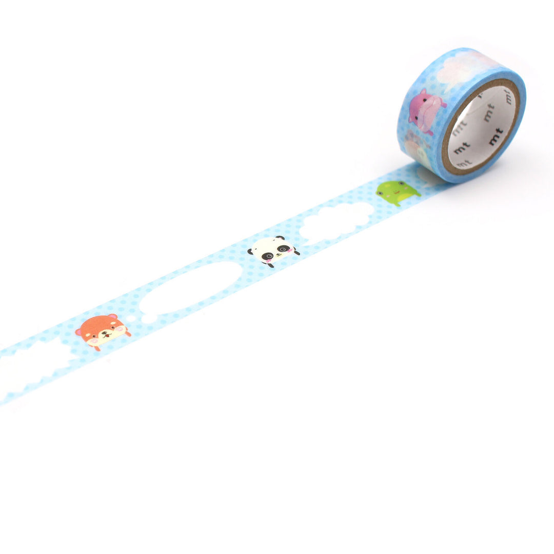 Cute Animals Speech Bubbles Japanese Washi Tape