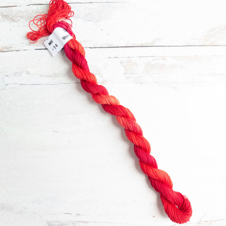 Mercerized Cotton Thread - Red & Orange