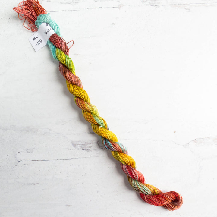 Mercerized Cotton Thread - Multi-Color Variegated (Lights)