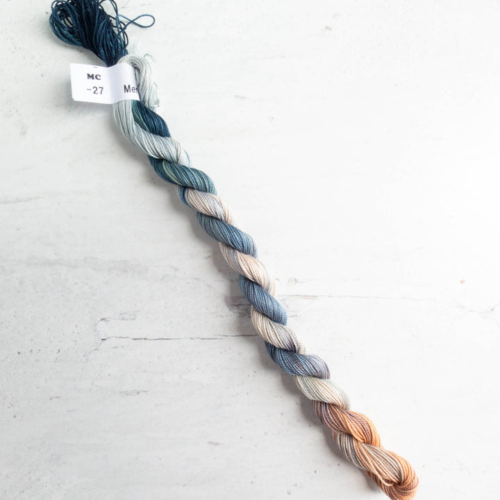 Mercerized Cotton Thread - Multi-Color Variegated (Lights)
