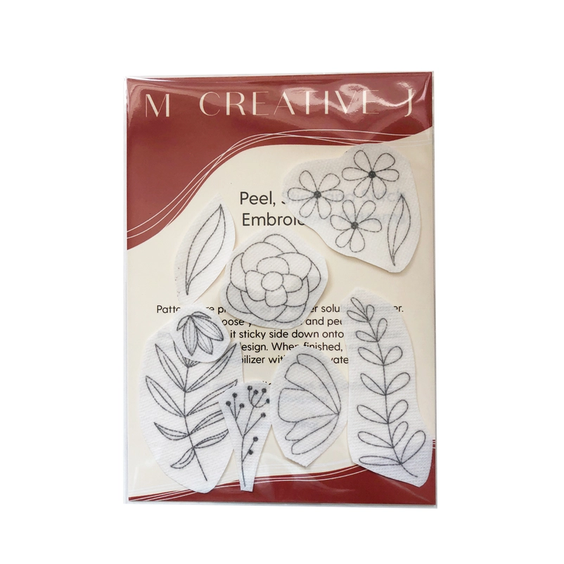 Florals Stick & Stitch Embroidery Patterns