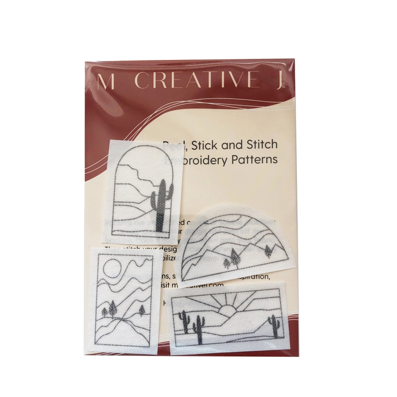 Landscape Stick & Stitch Embroidery Patterns