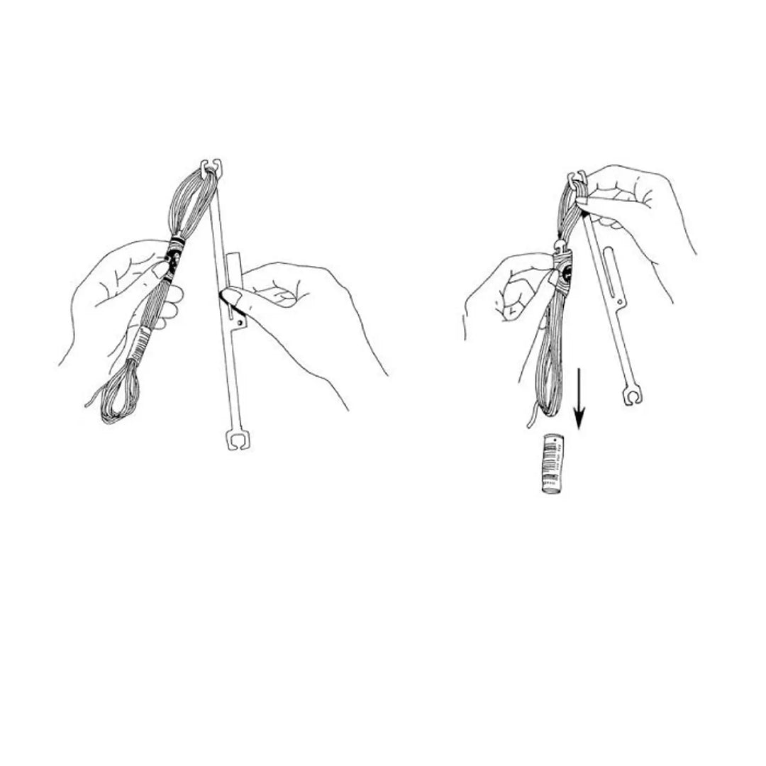 Stitch Bow Floss Holders (10 pack)