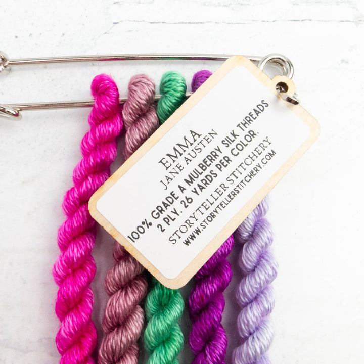 Mulberry Silk Embroidery Thread - Emma