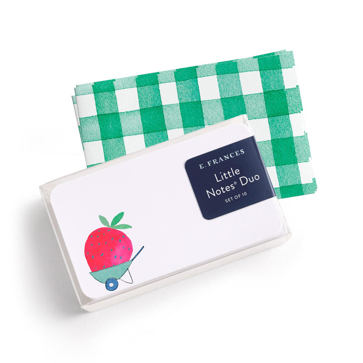Strawberry Little Notes Duo Set