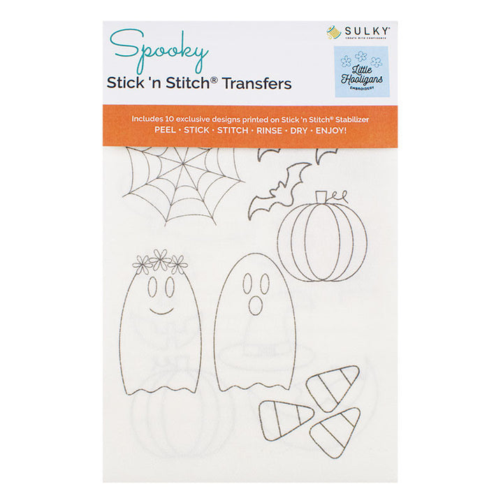 Spooky Stick & Stitch Embroidery Patterns