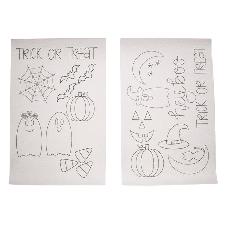 Spooky Stick & Stitch Embroidery Patterns