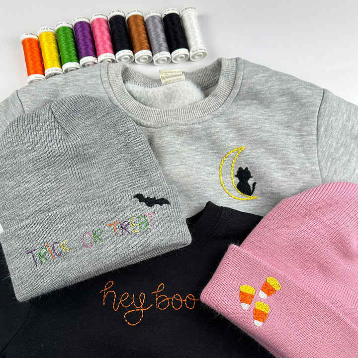 Spooky Stick & Stitch Embroidery Patterns