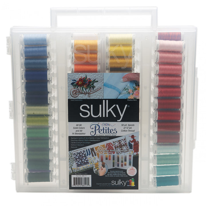 Petites 12wt Cotton Thread Slimline Sampler Box