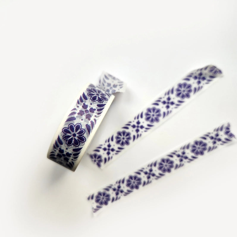 Talavera Azul Washi Tape