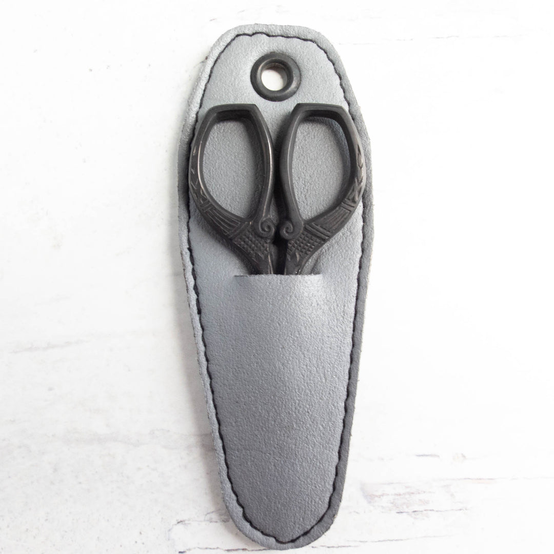 Squared Scroll Japanese Steel Embroidery Scissors